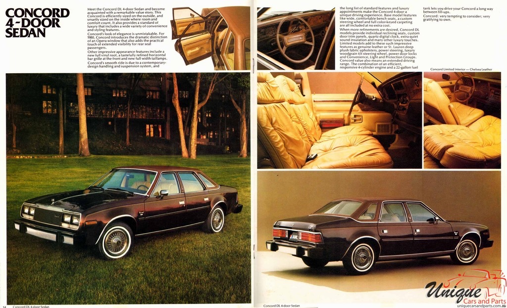 1980 AMC Full Line Prestige Brochure Page 11
